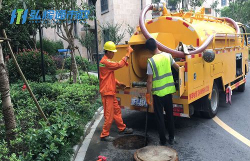 上海崇明区绿华镇雨污管道清淤疏通